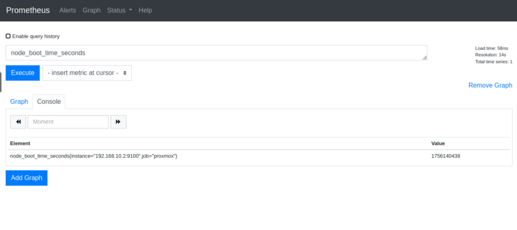 prometheus query check